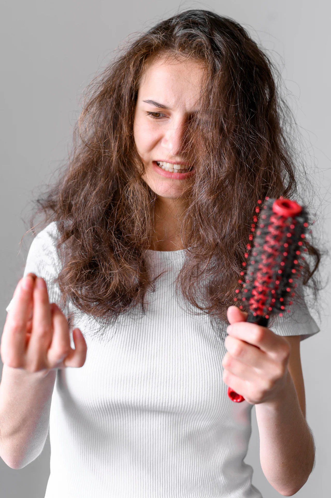 Caída del cabello excesiva y generalizada